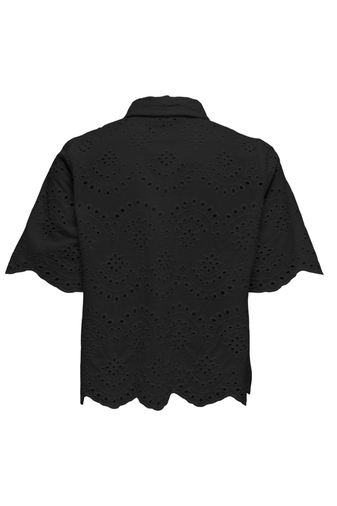 ONLVALAIS S/S SHIRT WVN 15351106 BLACK